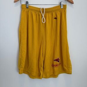 Vtg CALVERT HALL HIGH SCHOOL LACROSSE SHORTS Gym TOWSON MARYLAND Team LAX L